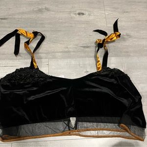 Free People Velvet Top